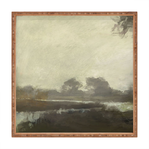 Dan Hobday Art September Sun Square Tray