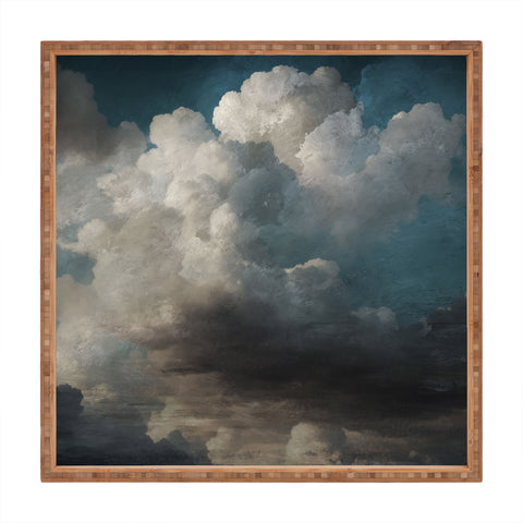 Dan Hobday Art Sky View Square Tray