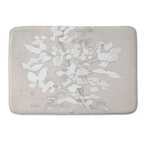 Dan Hobday Art Soft Bloom Memory Foam Bath Mat