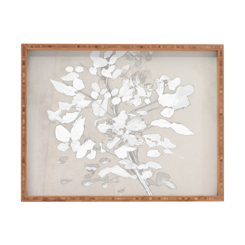 Dan Hobday Art Soft Bloom Rectangular Tray