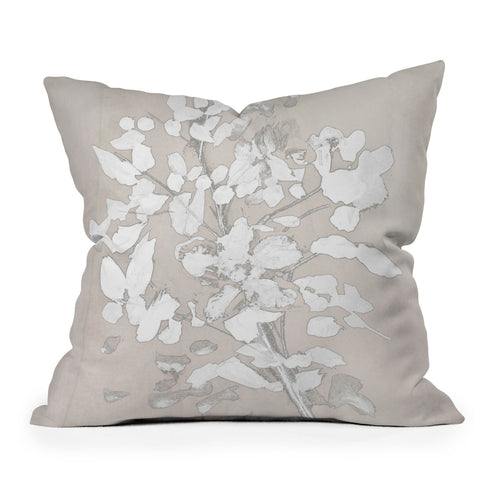 Dan Hobday Art Soft Bloom Throw Pillow