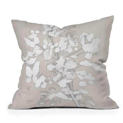 Dan Hobday Art Soft Bloom Outdoor Throw Pillow
