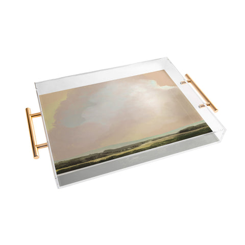 Dan Hobday Art South Farm Acrylic Tray