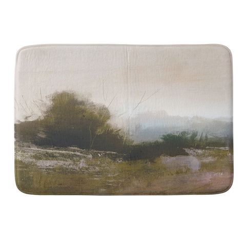 Dan Hobday Art Spring Farm Memory Foam Bath Mat
