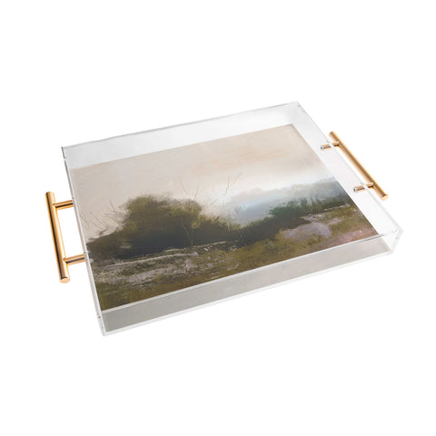 Dan Hobday Art Spring Farm Acrylic Tray