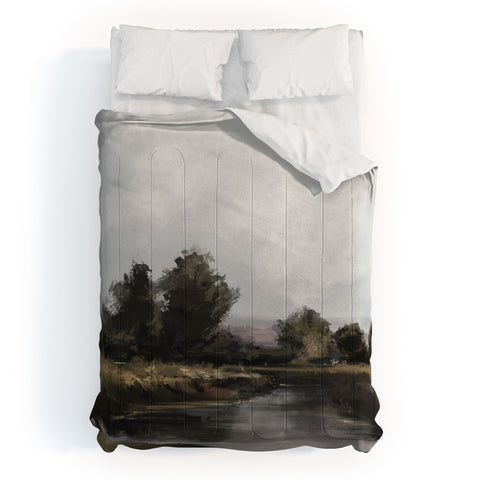 Dan Hobday Art Spring River Comforter