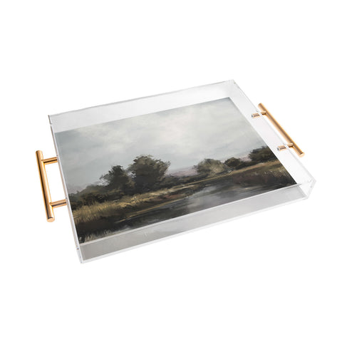 Dan Hobday Art Spring River Acrylic Tray