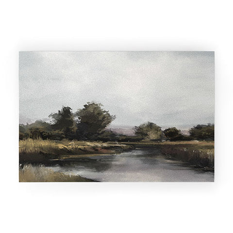 Dan Hobday Art Spring River Welcome Mat