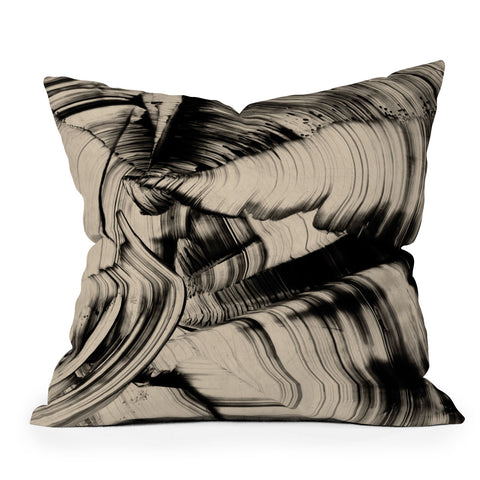 Dan Hobday Art Swirl I Outdoor Throw Pillow