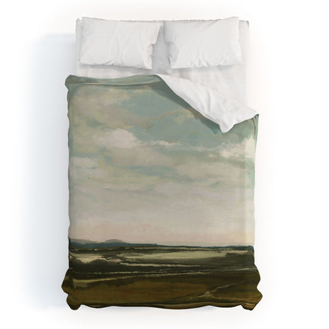 Dan Hobday Art Valley View Duvet Cover