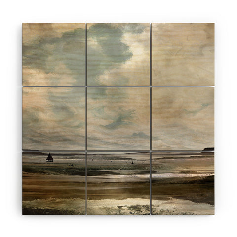 Dan Hobday Art Vintage Seascape Art Wood Wall Mural