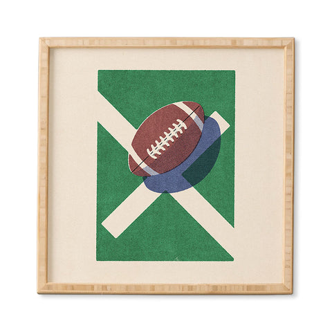 Daniel Coulmann BALLS American Football II Framed Wall Art