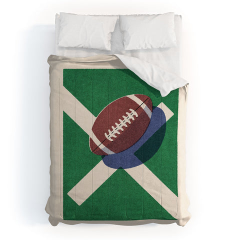 Daniel Coulmann BALLS American Football II Comforter