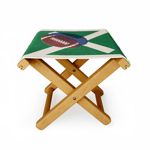 Daniel Coulmann BALLS American Football II Folding Stool