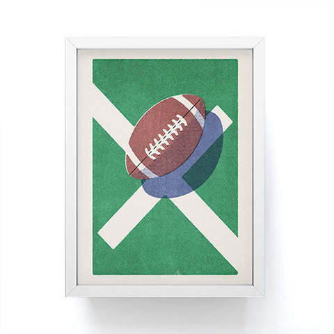 Daniel Coulmann BALLS American Football II Framed Mini Art Print