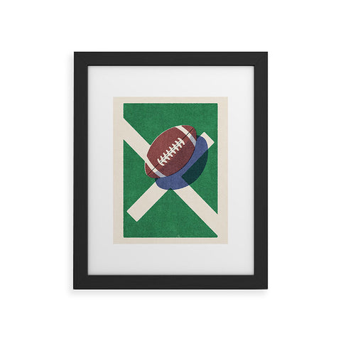 Daniel Coulmann BALLS American Football II Framed Art Print