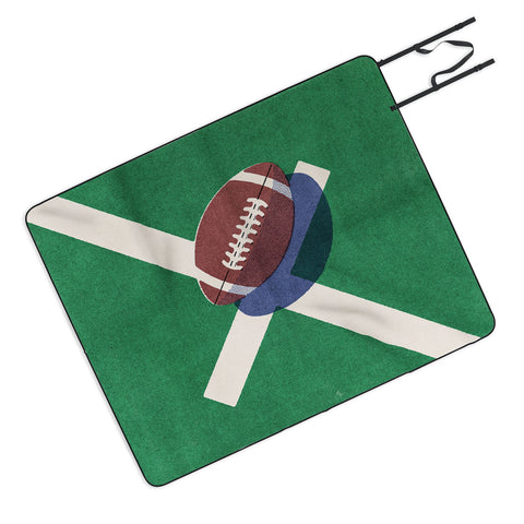 Daniel Coulmann BALLS American Football II Picnic Blanket