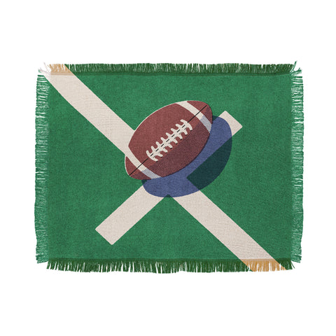 Daniel Coulmann BALLS American Football II Throw Blanket