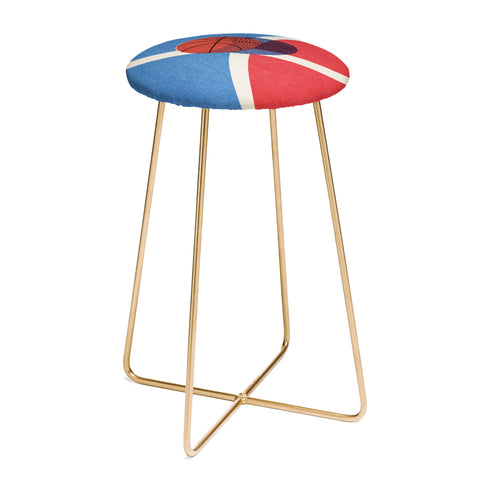 Daniel Coulmann BALLS Basketball outdoor II Counter Stool