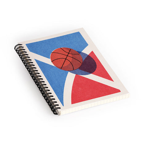 Daniel Coulmann BALLS Basketball outdoor II Spiral Notebook