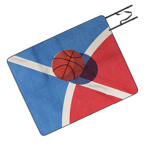 Daniel Coulmann BALLS Basketball outdoor II Picnic Blanket