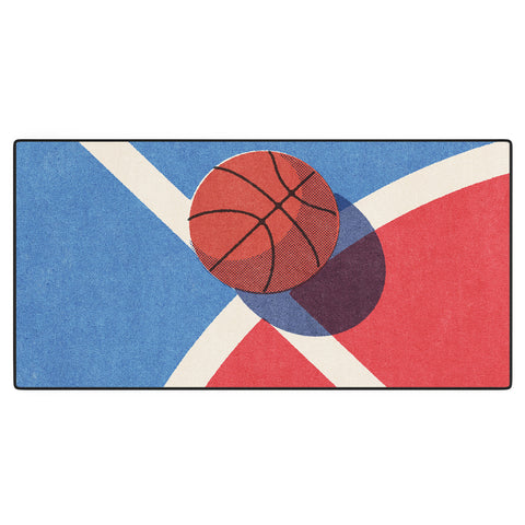 Daniel Coulmann BALLS Basketball outdoor II Desk Mat