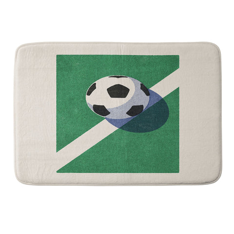 Daniel Coulmann BALLS Football II Memory Foam Bath Mat