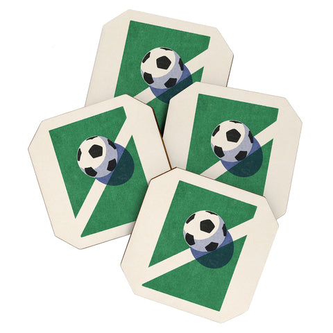 Daniel Coulmann BALLS Football II Coaster Set