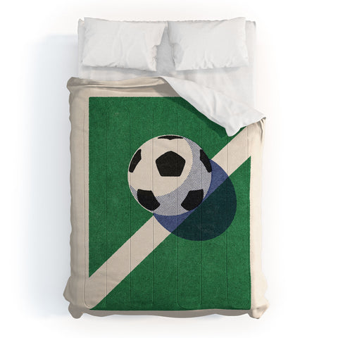 Daniel Coulmann BALLS Football II Comforter