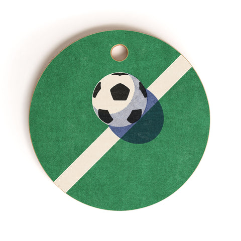 Daniel Coulmann BALLS Football II Cutting Board Round
