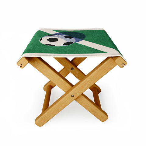 Daniel Coulmann BALLS Football II Folding Stool