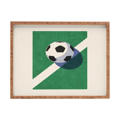 Daniel Coulmann BALLS Football II Rectangular Tray