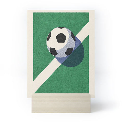 Daniel Coulmann BALLS Football II Mini Art Print