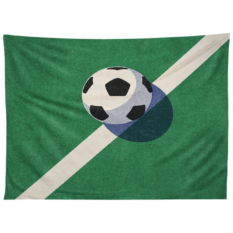 Daniel Coulmann BALLS Football II Tapestry