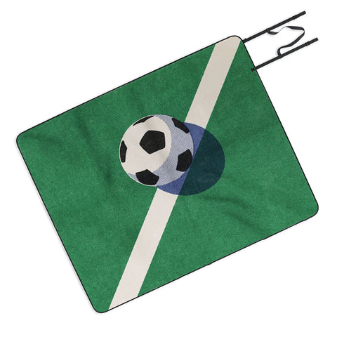 Daniel Coulmann BALLS Football II Picnic Blanket