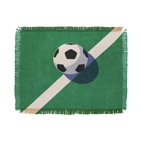 Daniel Coulmann BALLS Football II Throw Blanket