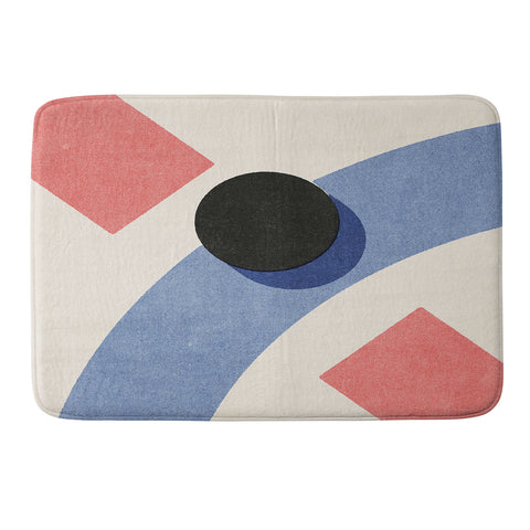 Daniel Coulmann BALLS Ice Hockey Memory Foam Bath Mat