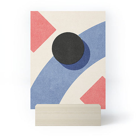 Daniel Coulmann BALLS Ice Hockey Mini Art Print