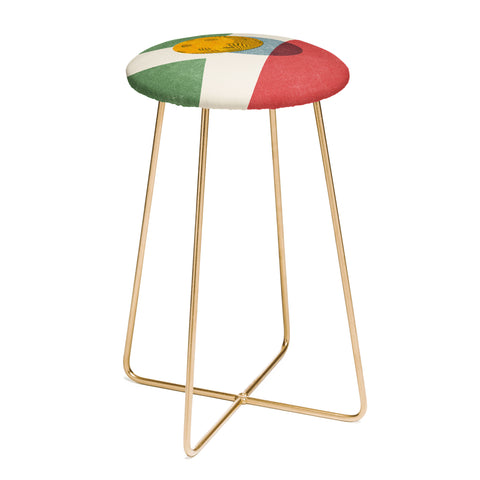 Daniel Coulmann BALLS Pickleball Counter Stool