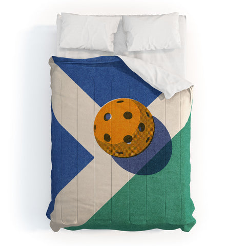Daniel Coulmann BALLS Pickleball I Comforter