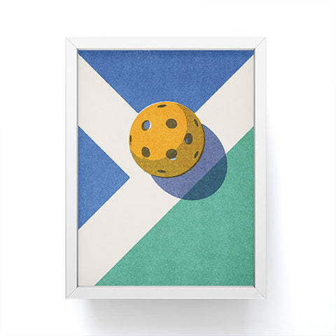 Daniel Coulmann BALLS Pickleball I Framed Mini Art Print
