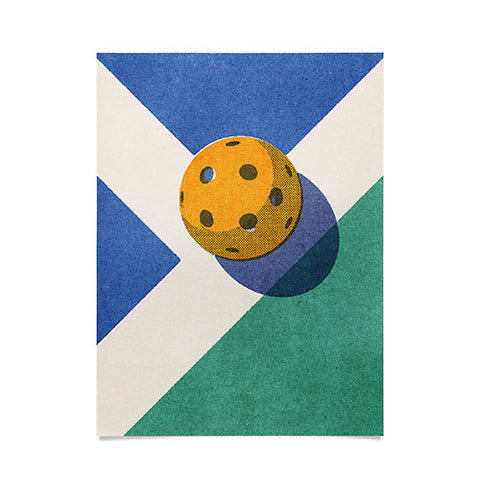 Daniel Coulmann BALLS Pickleball I Poster