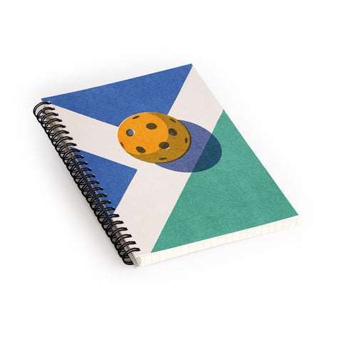 Daniel Coulmann BALLS Pickleball I Spiral Notebook