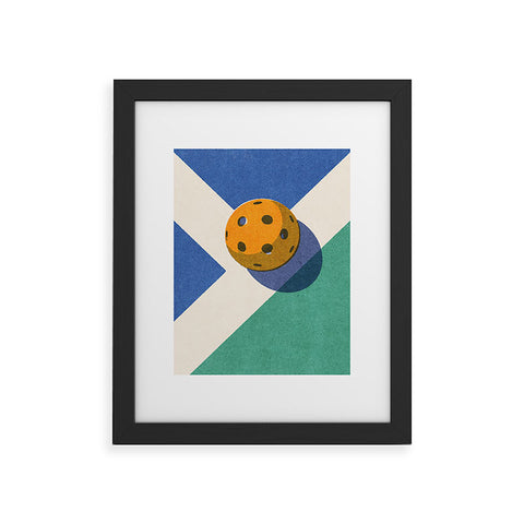 Daniel Coulmann BALLS Pickleball I Framed Art Print