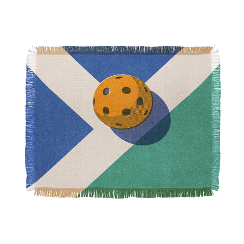 Daniel Coulmann BALLS Pickleball I Throw Blanket