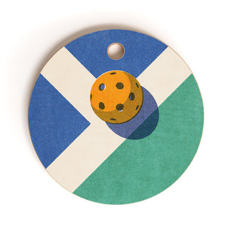 Daniel Coulmann BALLS Pickleball II Cutting Board Round