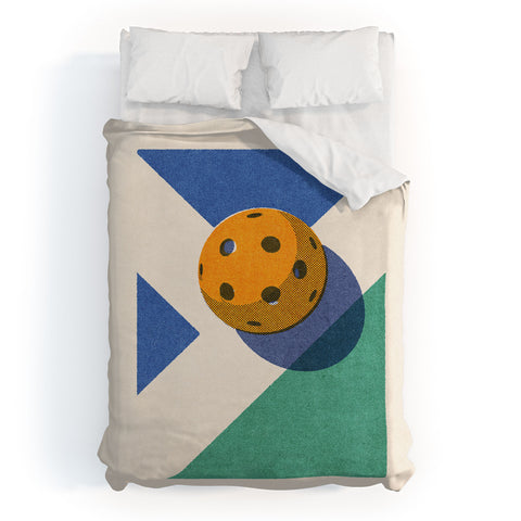 Daniel Coulmann BALLS Pickleball II Duvet Cover