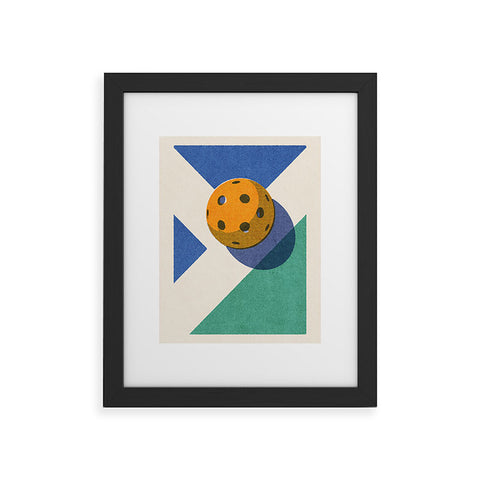 Daniel Coulmann BALLS Pickleball II Framed Art Print