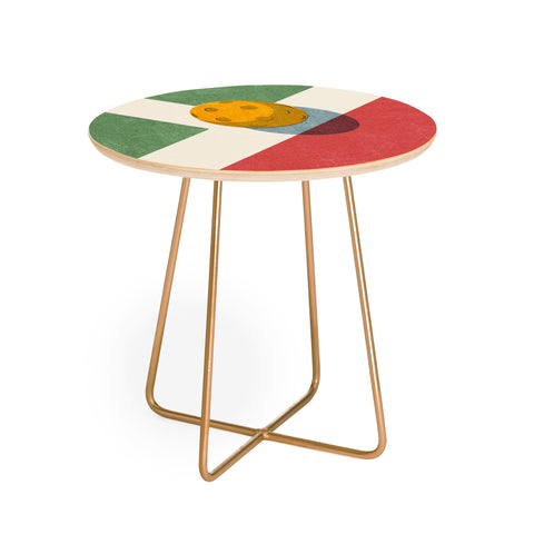 Daniel Coulmann BALLS Pickleball Round Side Table