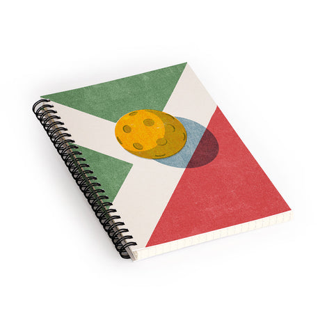 Daniel Coulmann BALLS Pickleball Spiral Notebook